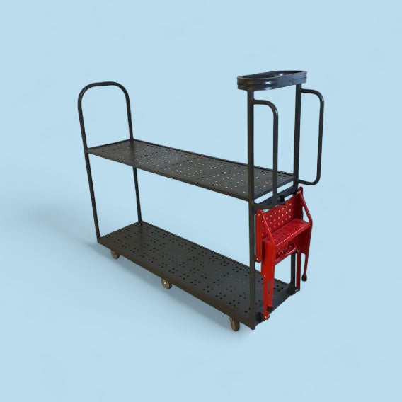Warehouse step trolley