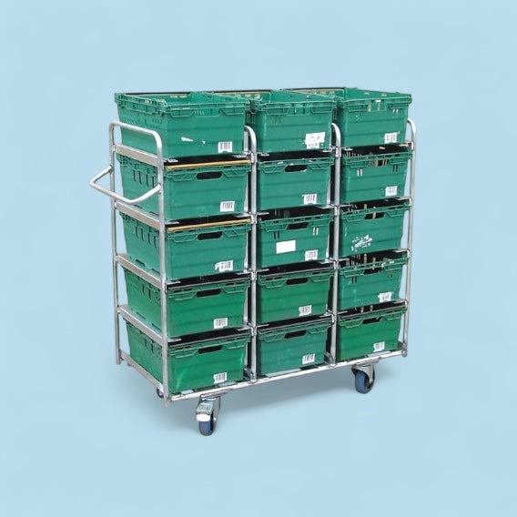 15 box multiitem picking trolley