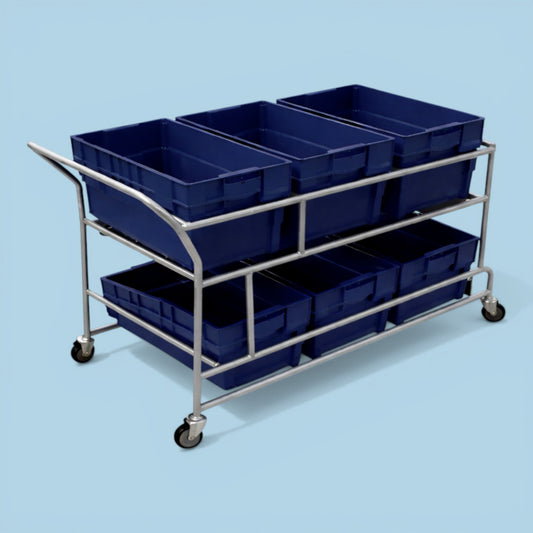Tote box trolley