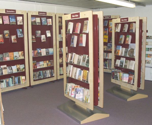 5 Shelf Book Display Stand (DB6) - Image 2