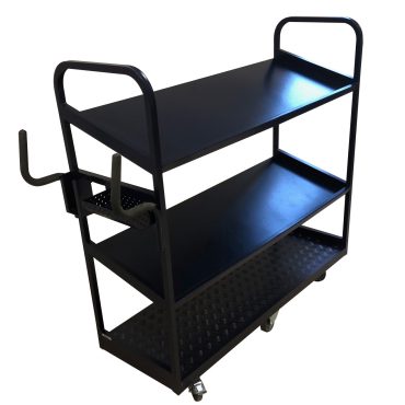 Inclined Tilt Shelf Stock and Picking Trolley