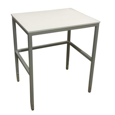 Basic School and Office Table White and Grey