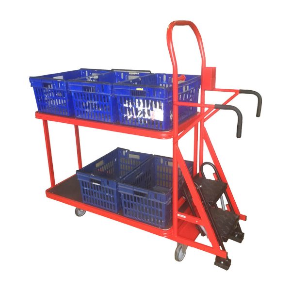 Heavy Duty Warehouse Step Trolley (CD833/CD831 (Portfolio Item) - Image 5