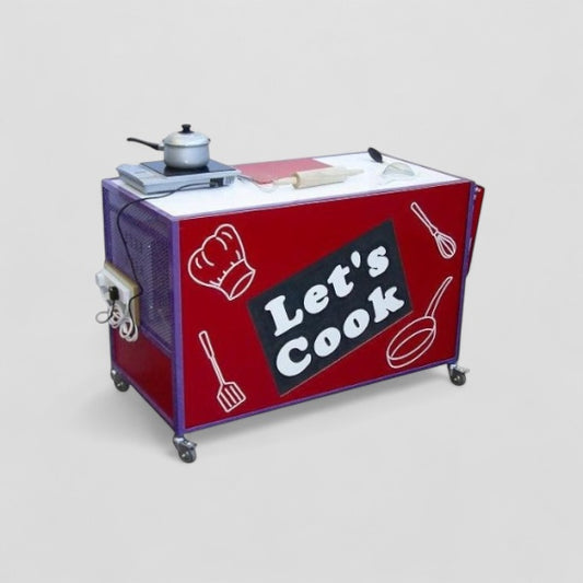 Medium Let's Cook Trolley with Extending Table (2LGC)
