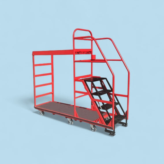 Two Step Trolley Step trolley – Norseman Direct