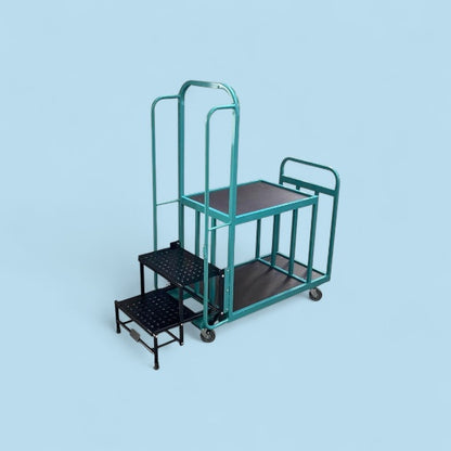 Two Step Trolley Warehouse step trolley – Norseman Direct