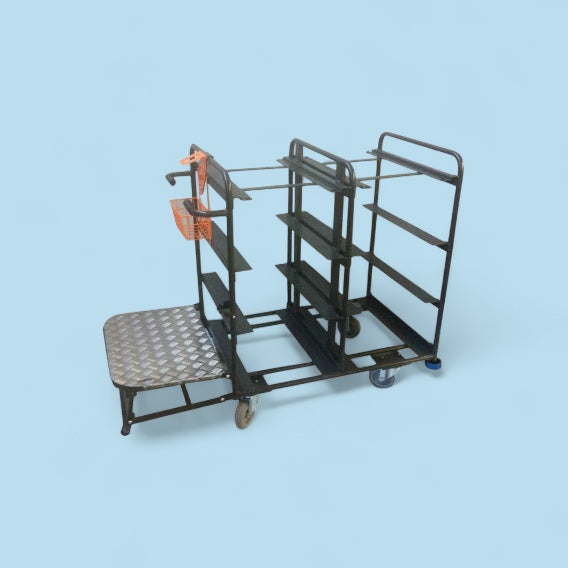 Basic ecommerce step trolley – Norseman Direct