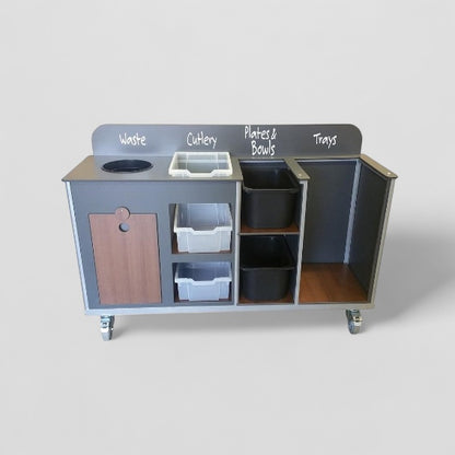 Aqua Smart Space Saving Compact Clearing Trolley (CTT12)