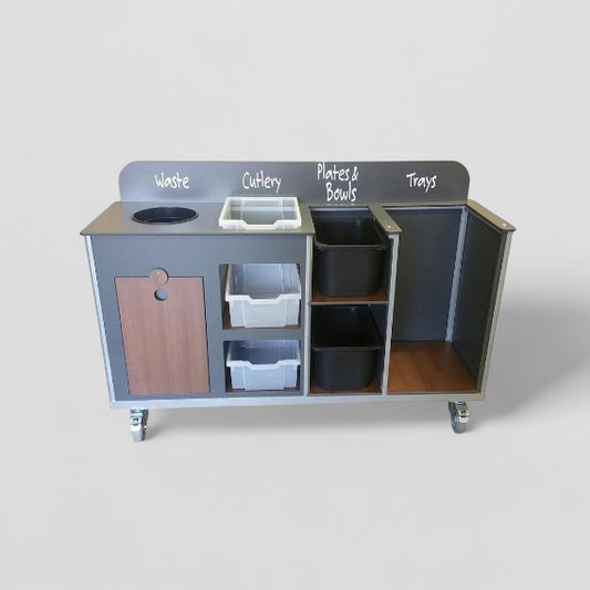 Aqua Smart Space Saving Compact Clearing Trolley (CTT12)