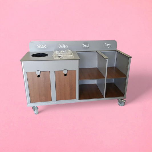 Aqua Smart Twin Tray Clearing Trolley (CTT13)