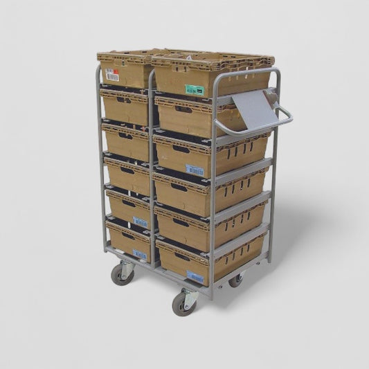 12 box multiitem picking trolley