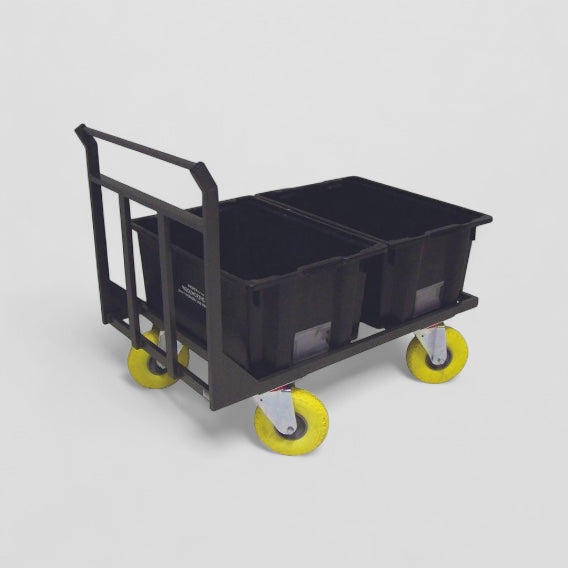 2 tote box trolley