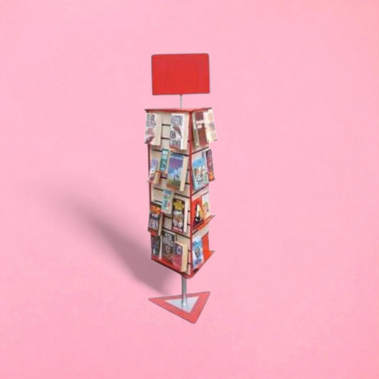 Triangular display unit solid base