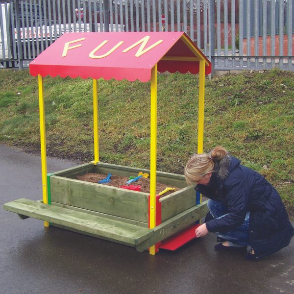 Two in One Sand Pit And Picnic Table (1SAPW) - Image 3
