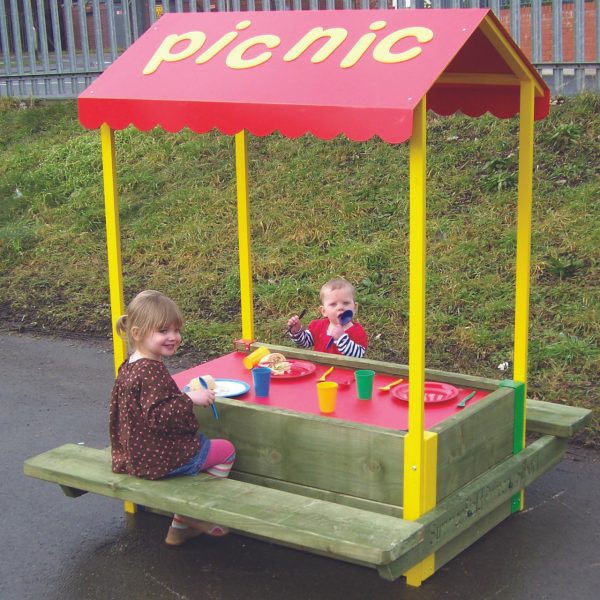 Two in One Sand Pit And Picnic Table (1SAPW) - Image 2