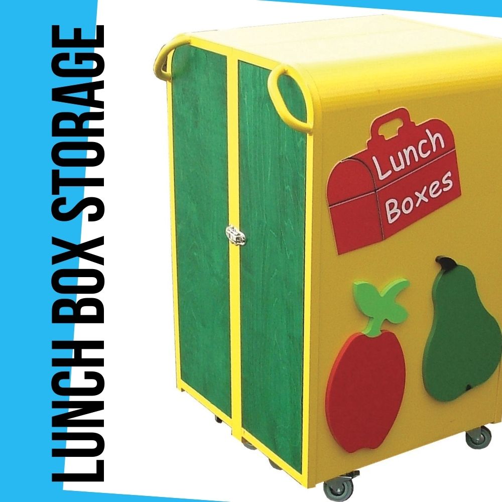 Lunch Box Storage Trolleys Banner