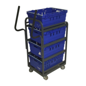 4 Tote Picking Trolley