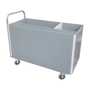 Stock Container Trolley With Dividers