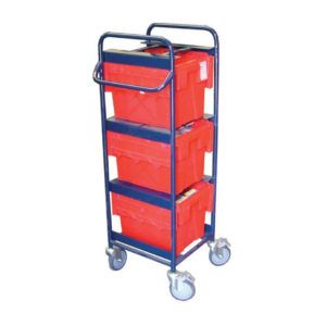 Compact Three Tote Trolley