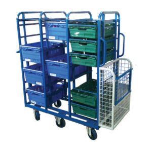 Multi Size Tote Picking Trolley