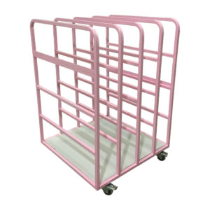 Pink Toast Rack Trolley