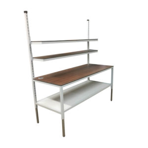 Height Adjustable Work and Packing Bench