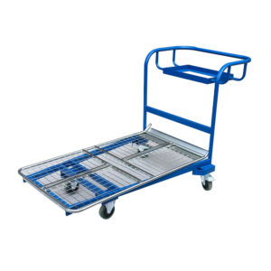 Mesh Base Flatbed Trolley