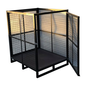 Bolt Down Square Secure Cage Cupboard