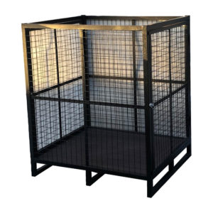 Bolt Down Square Secure Cage Cupboard
