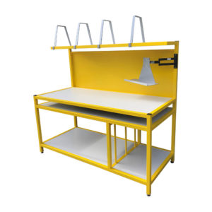 Work Bench With Dividers