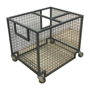 Square Cage Trolley On Wheels