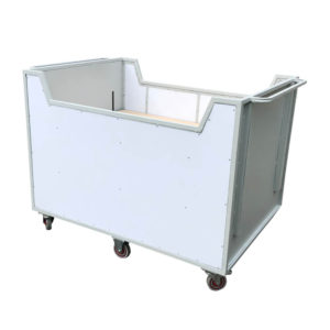 Heavy Duty Large Spring Loaded Trolley With Extra Castor Wheels