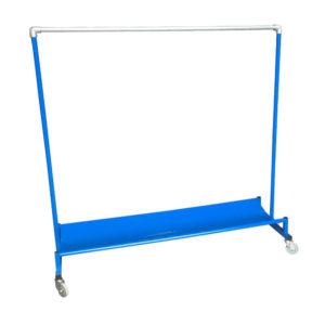 Garment Rail With Curve Shelf