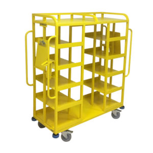 Mixed Box Size Tote Box Trolley