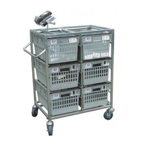 Open Top Tote Box Trolley