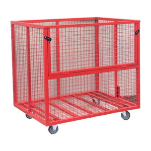 Fold Down Front Security Cage