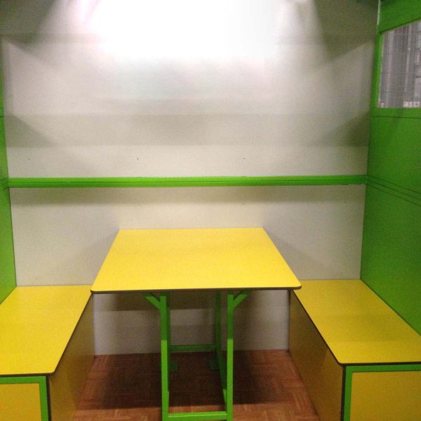 Office POD Interior Benches