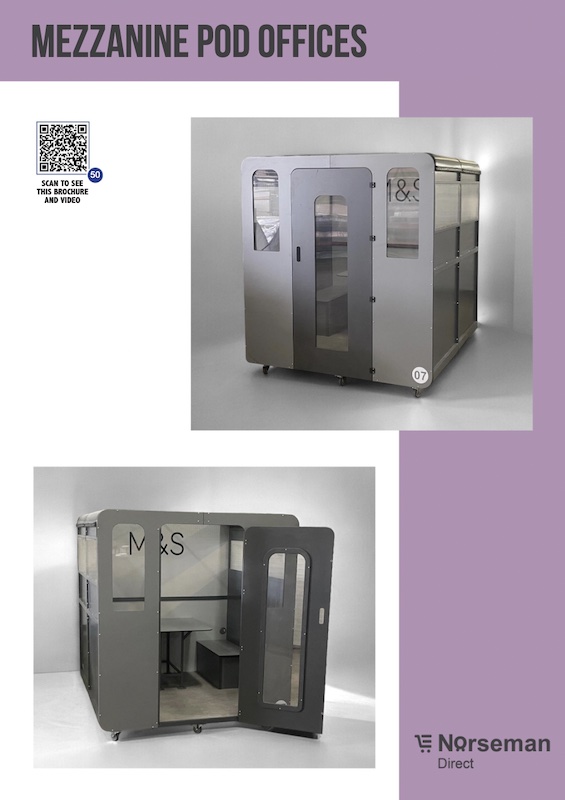 mezzanine pod offices