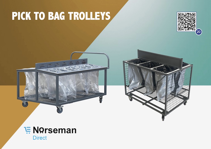 pick to bag trolleys
