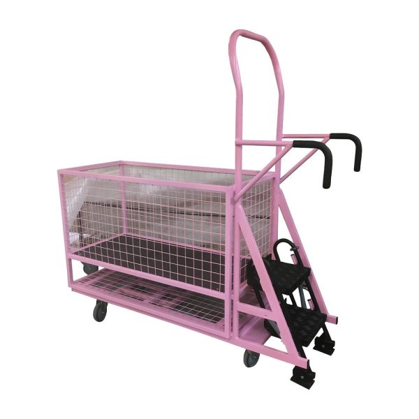 Step Trolley With Mesh Basket CD1147 (Portfolio Item)