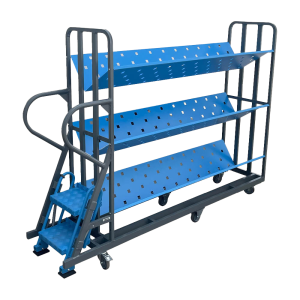 Large V Shelf Step Trolley CD2404 (Portfolio Item)